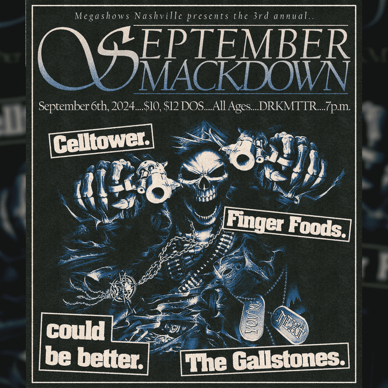 The Gallstones // Celltower // Finger Foods // could be better.