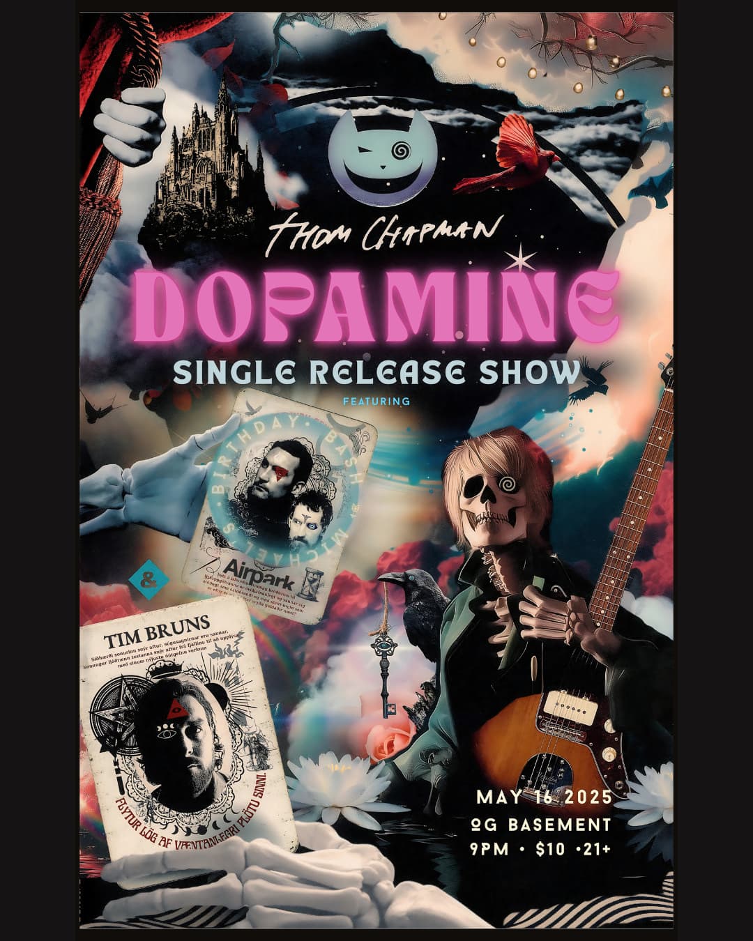 Thom Chapman // Airpark // Tim Bruns - "Dopamine" Single Release Show