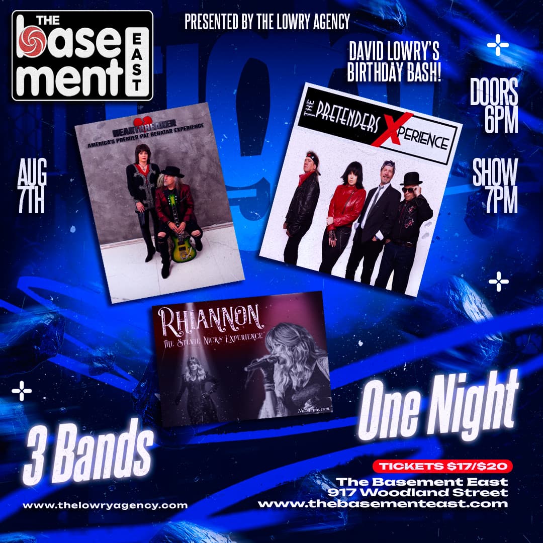 Three Women Legends of Rock! - Heartbreaker // The Pretenders Xperience // Rhiannon