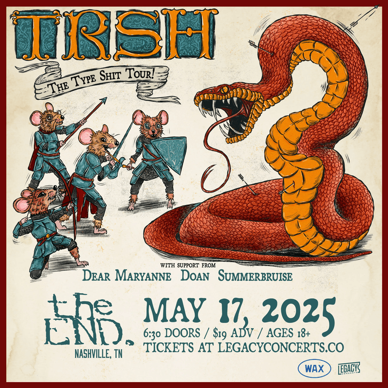 TRSH // Dear Maryanne // Doan // Summerbruise