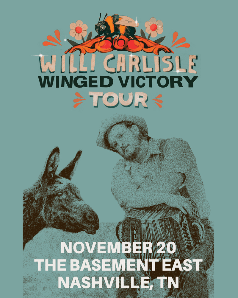 Willi Carlisle - Winged Victory Tour