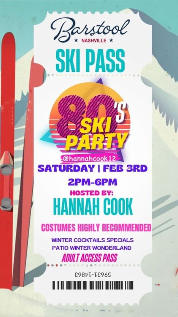 80's Ski Party