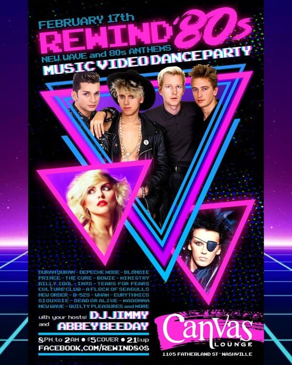 Rewind ‘80s Video Dance Party