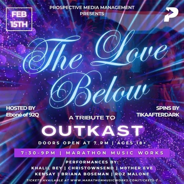 THE LOVE BELOW: OUTKAST TRIBUTE