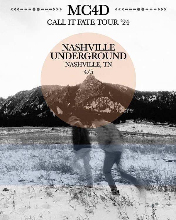 Ice Cream For Dinner Presents: MC4D @ Nashville Underground