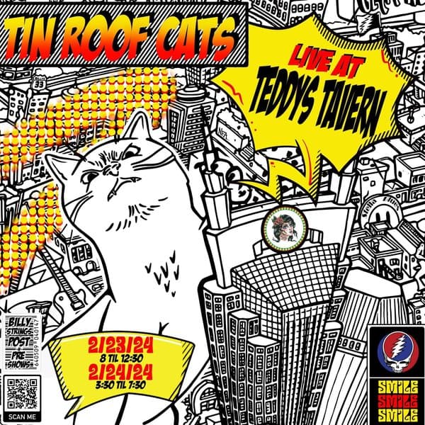 Tin Roof Cats - Nashville Billy Strings Pre Party