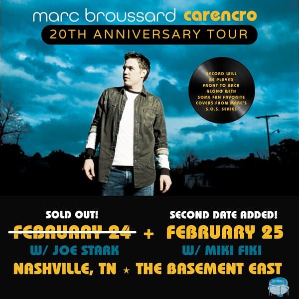 Marc Broussard @ The Basement East