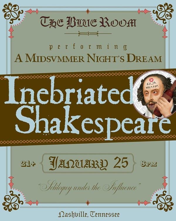 Inebriated Shakespeare - A Midsummer Night's Dream