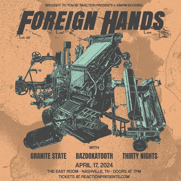 Foreign Hands / Granite State / Bazookatooth / Thirty Nights