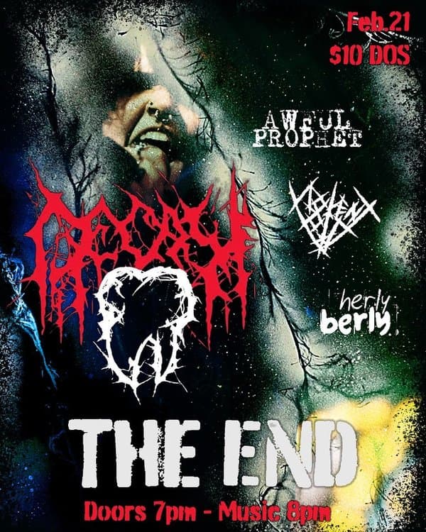 Decay w/ Violent Void, Officer Down & Lorona